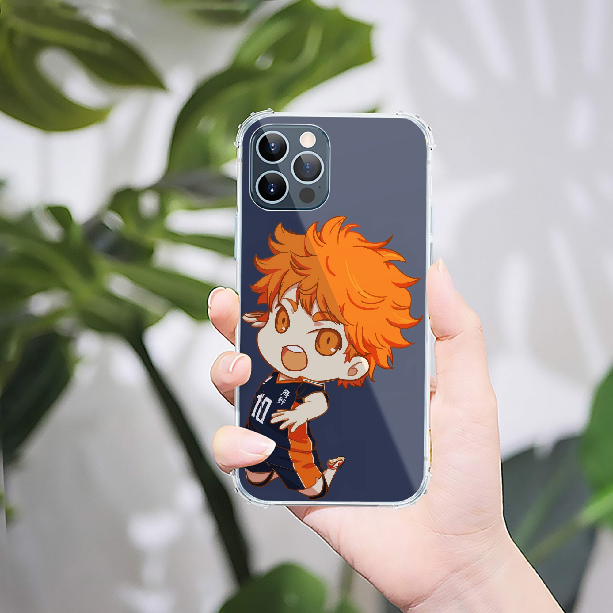 （画像用） ハイキュー!! Haikyu!! 【iPhone 12シリーズ対応】透明スマホケース（クリアソフトケース）